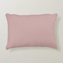 dämpad rosa solid prydnadskudde