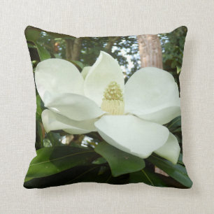 Dämpar det Grandiflora kast för Magnolia Kudde