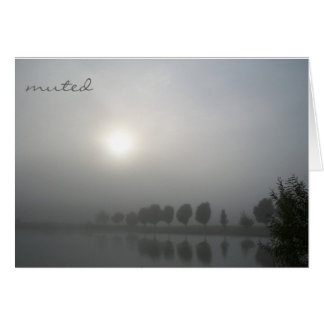 Dämpat Hälsningskort
