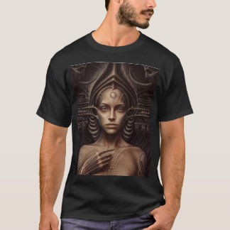 Dampf-Punk-Kunst Hr. Giger Grafik T Shirt