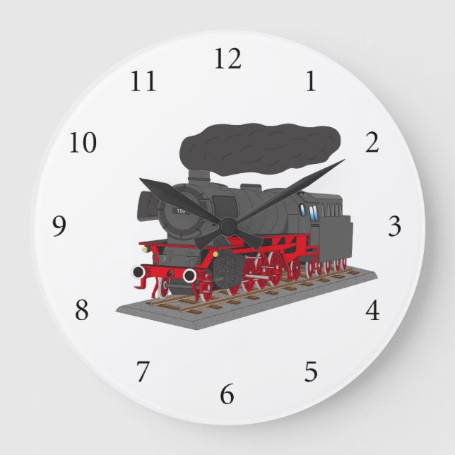 Dampflokomotive Stor Klocka (Framsida)