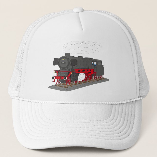 Dampflokomotive Truckerkeps (Framsida)