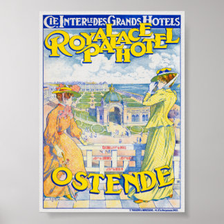 Dampfschiffahrt Zürichsee Vintage affisch 1900