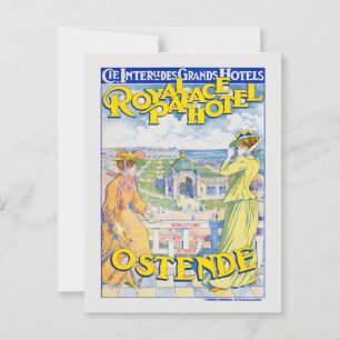 Dampfschiffahrt Zürichsee Vintage affisch 1900 Vykort