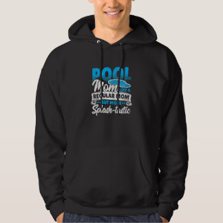 Dampoolpojke för en poolpojke hoodie