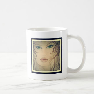 Damporträtt Kaffemugg