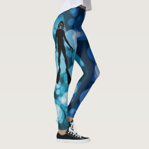 DamScubadykare i Bubles damasker Leggings