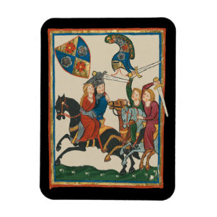 Damsel in Distress, 14:e århundradets medeltida ko Magnet