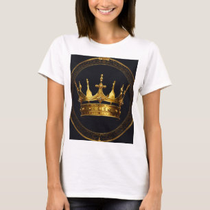 Damskjorta med Queen-logotyp Royal Crown Design T Shirt