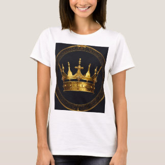Damskjorta med Queen-logotyp | Royal Crown Design T Shirt