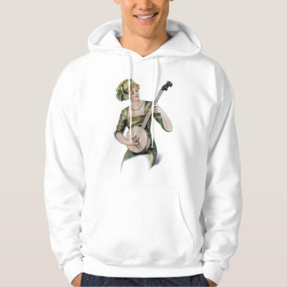 Damspelare tänder hoodien sweatshirt med luva