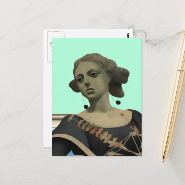 Damstaty Vykort (Fram/Back In Situ)