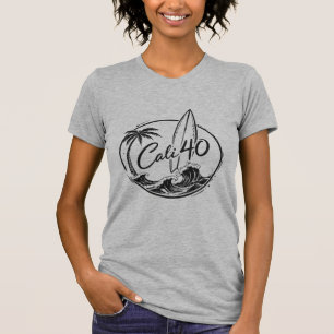 Damstorlek M Cali40 California 40th T-Shirt
