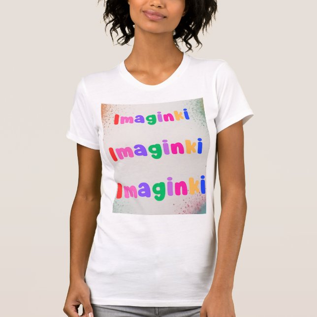 damströja i bomull t shirt (Framsida)