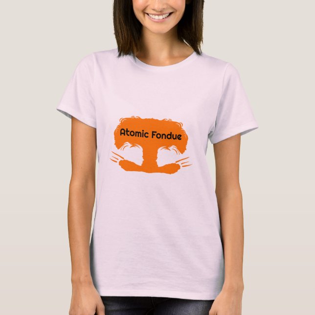 damt rosa t-shirt (Framsida)