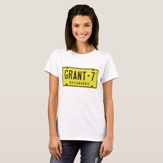 DamT-tröja för logotyp G7 Tee Shirt (Hel framsida)