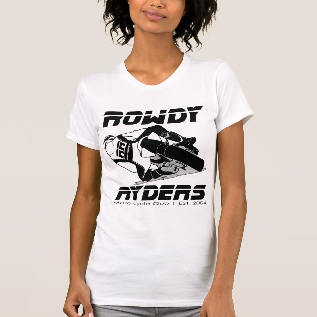 Damtanktop i vit/svart logotyp tröja (Framsida)
