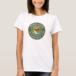 Damte Freddy the Frog på Paddleboat Lake T Shirt