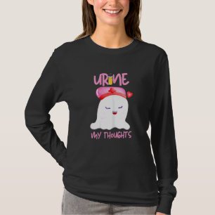 Damtoalett Mina Tankar Söt Sjuksköterska Kärlek Hj T Shirt