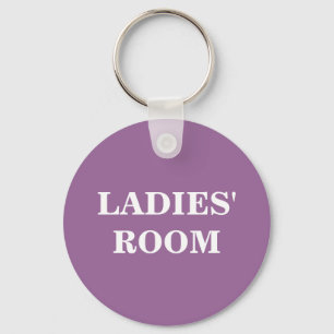 Damtoalettkeychain Nyckelring