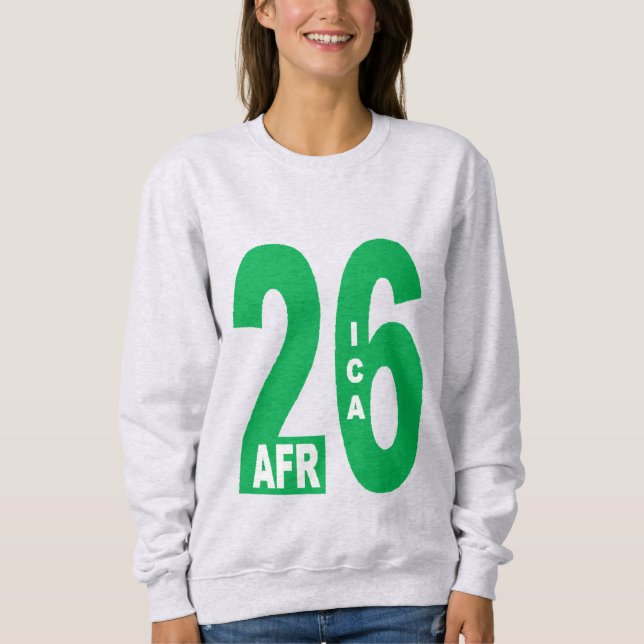 Damtröja ask  DESIGN  AFRIKA 26 T Shirt (Framsida)