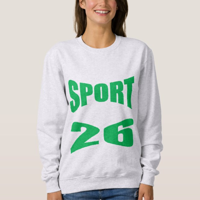 Damtröja ask SPORT 26 T Shirt (Framsida)