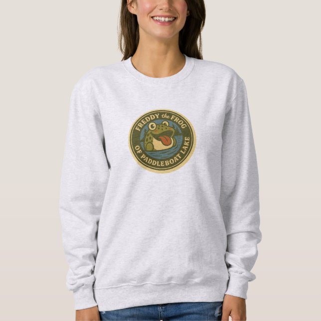 Damtröja med groda t shirt (Framsida)