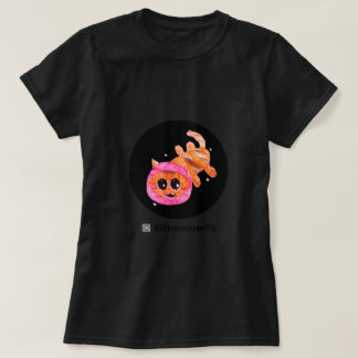 Damtröja - Rymdkat T Shirt
