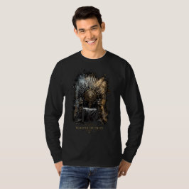 Damtron av Damm Mörk Fantasy Långärmad T Shirt