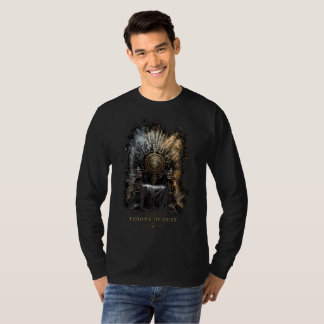 Damtron av Damm Mörk Fantasy Långärmad T Shirt