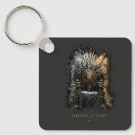 Damtronen Mörk Fantasy Nyckelring