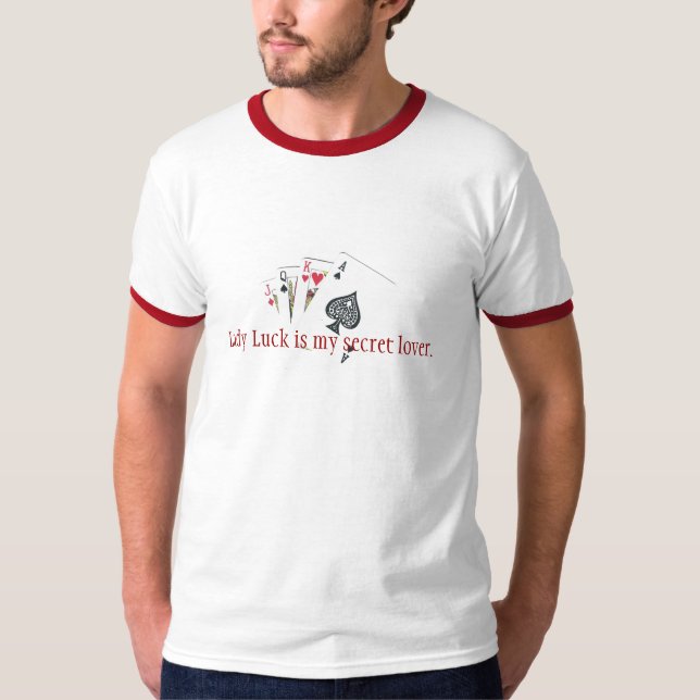 Damtur är min hemliga lover. tee shirt (Framsida)