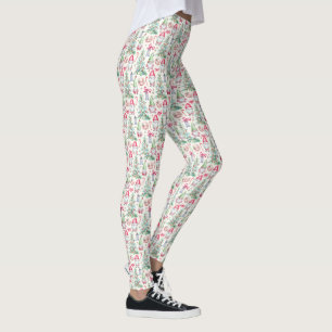 Damunderkläder Jul Tomte Vattenfärg Leggings