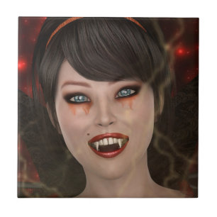 Damvampyr Kakelplatta