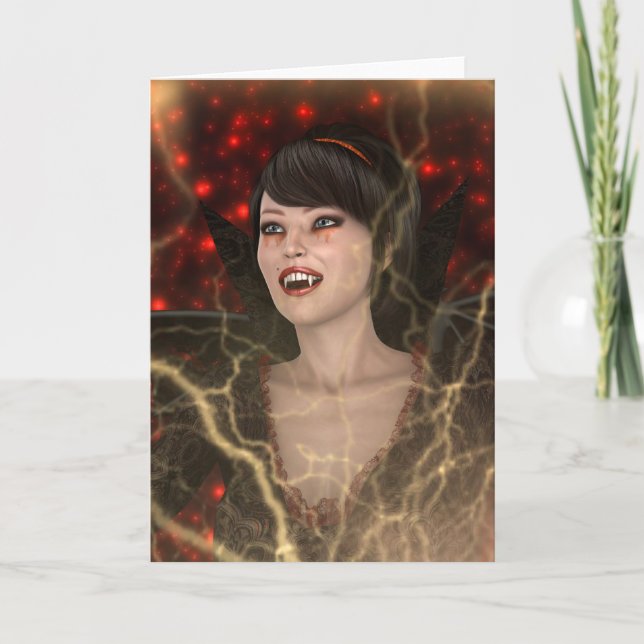 Damvampyr Kort (Framsida)