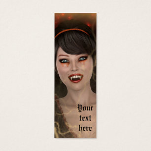 Damvampyr Litet Visitkort