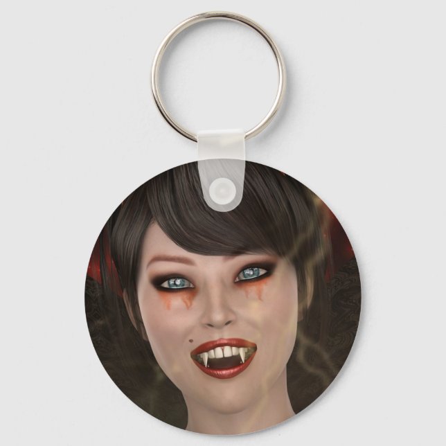 Damvampyr Nyckelring (Framsida)