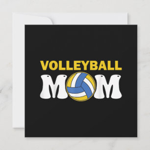 Damvolleyboll Mamma Tröja Speldag Roligt Spelare Spara Datumet