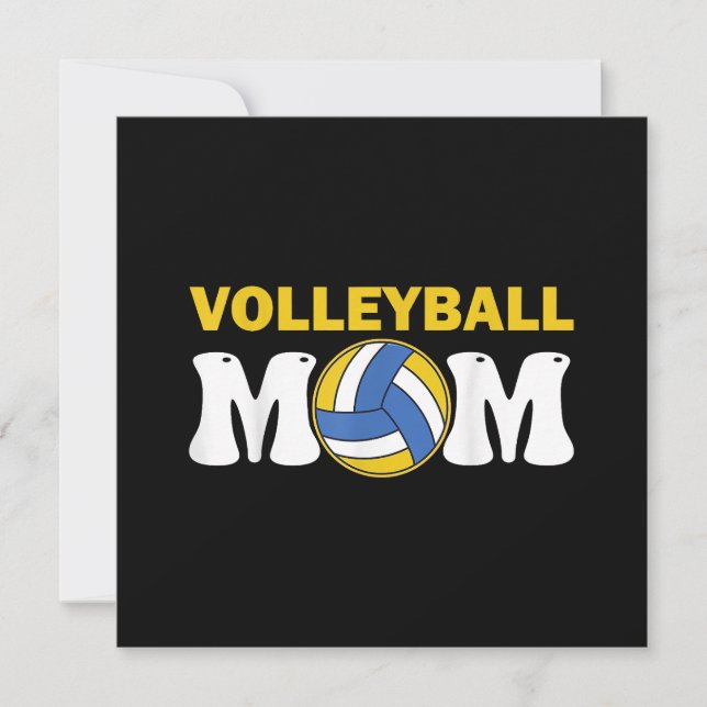 Damvolleyboll Mamma Tröja Speldag Roligt Spelare Spara Datumet (Framsida)
