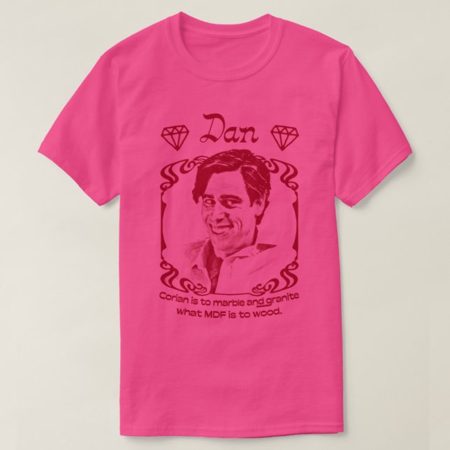 Dan Alan Partridge Quote Design T Shirt (Design framsida)