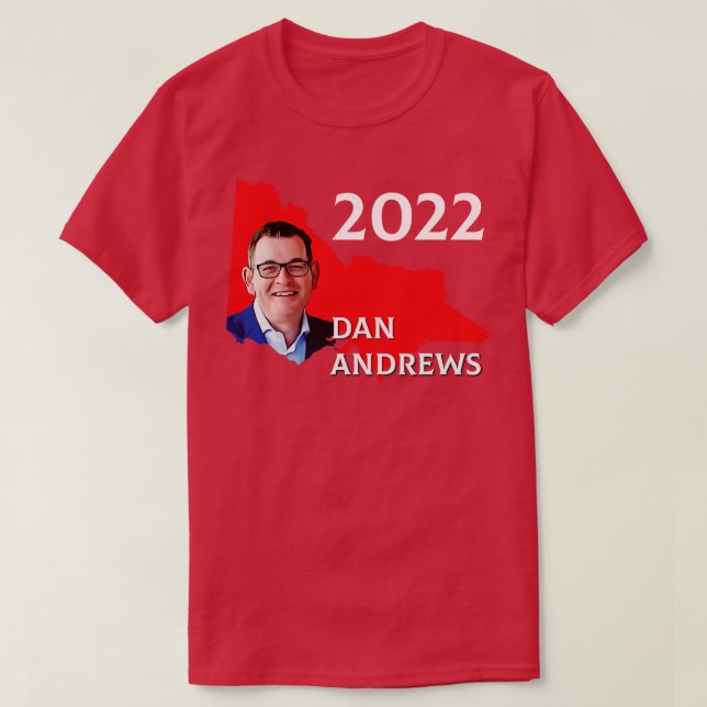 Dan Andrews 2022 T Shirt (Design framsida)
