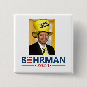 Dan Behrman för president 2020 Knapp