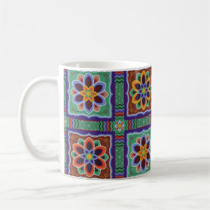 Dan-cheong. Koreanska traditionella tempelkonst.da Kaffemugg