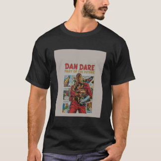 Dan Dare'retro tecknad bok art T Shirt