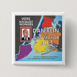 Dan Fein för NYC-borgmästare 2013 Knapp
