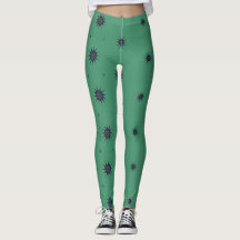 Dan Flash Grönt Menace Leggings