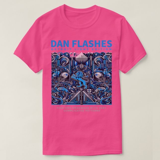 Dan Flash Lejon Edition T Shirt (Design framsida)