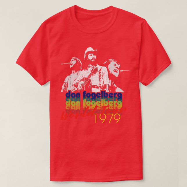 Dan Fogelberg World Tour 1979 T Shirt (Design framsida)
