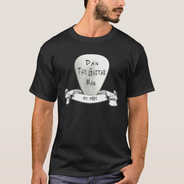 Dan Gitarrmannen T Shirt (Framsida)