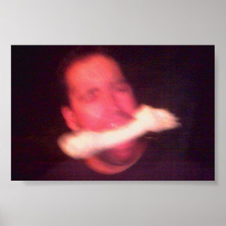 Dan och Hund Bone Poster
